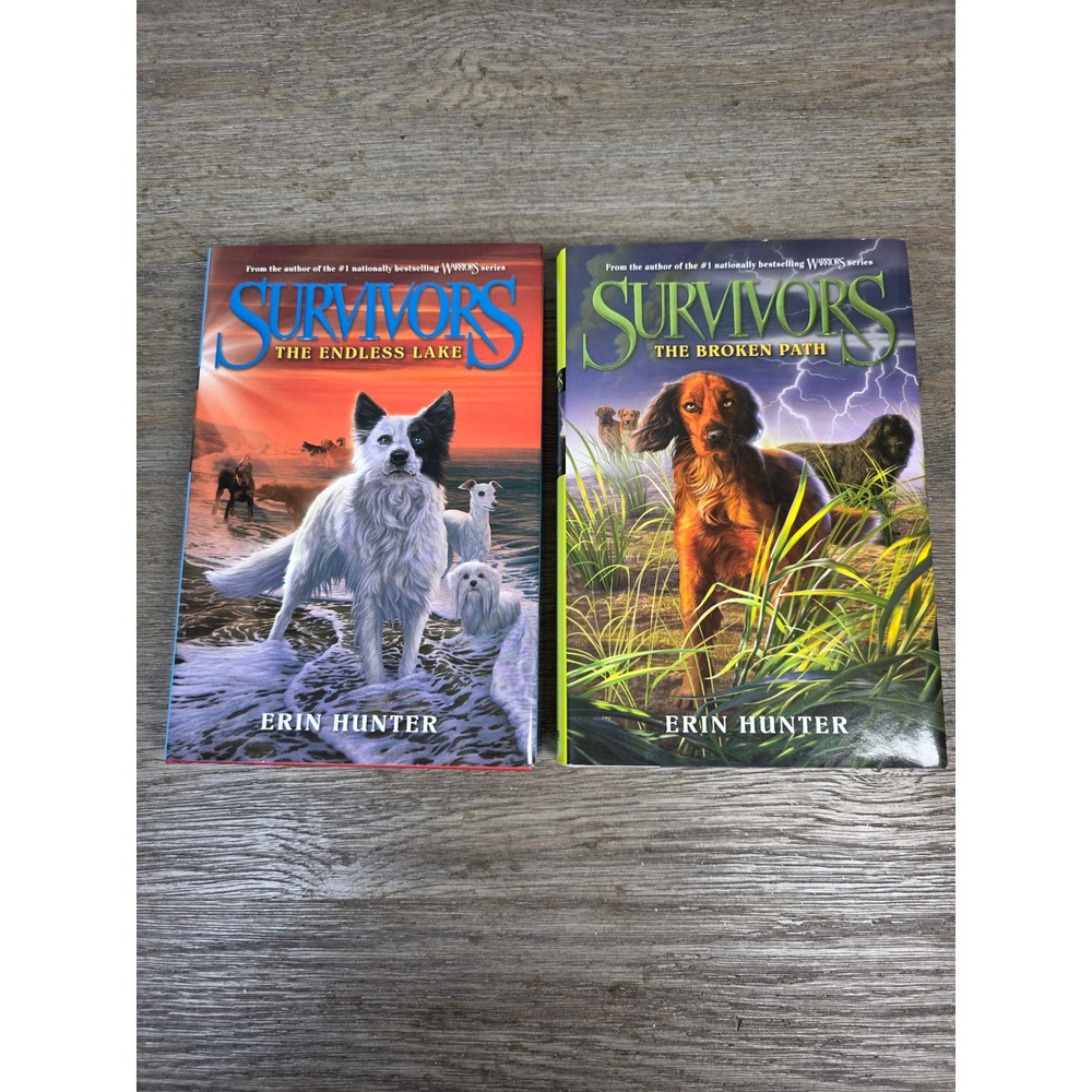 Set of Two (2) Hardcover Books Survivor Animal Fantasy Series Erin Hunter 5/6